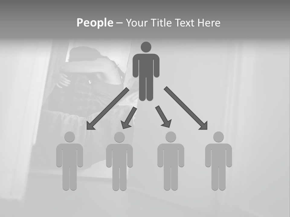 Women Home Bedroom PowerPoint Template