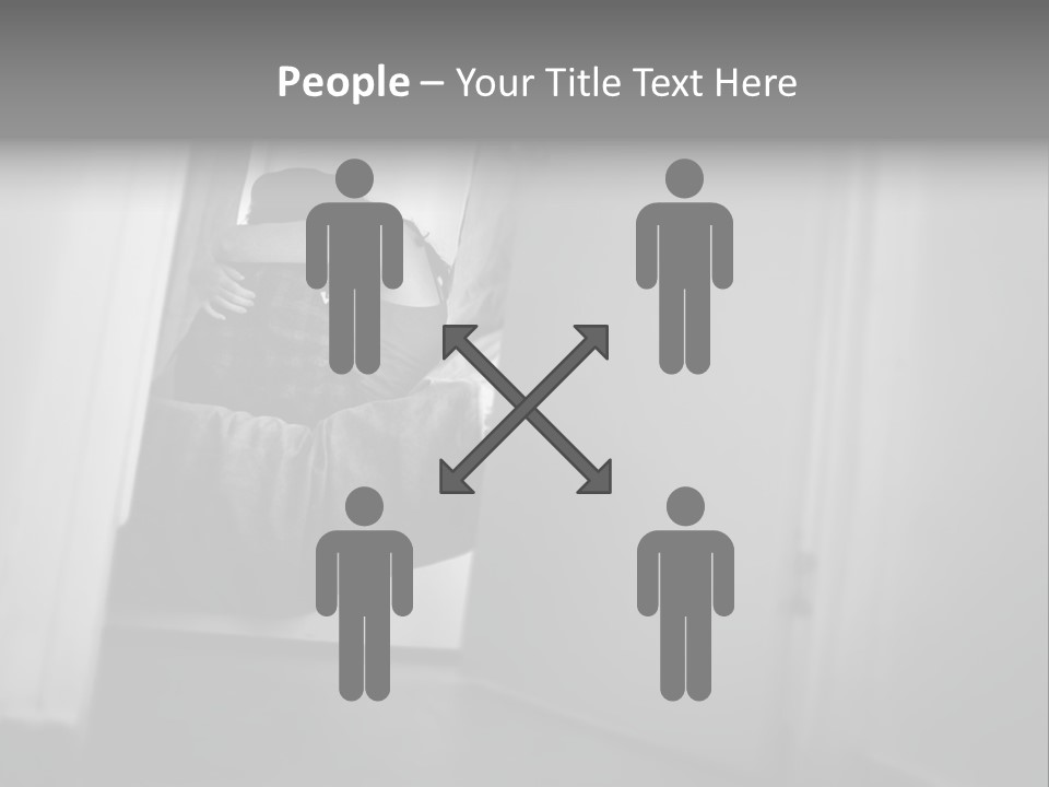 Women Home Bedroom PowerPoint Template