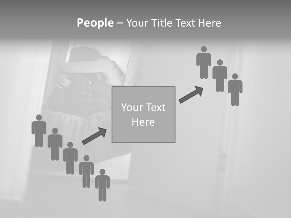 Women Home Bedroom PowerPoint Template