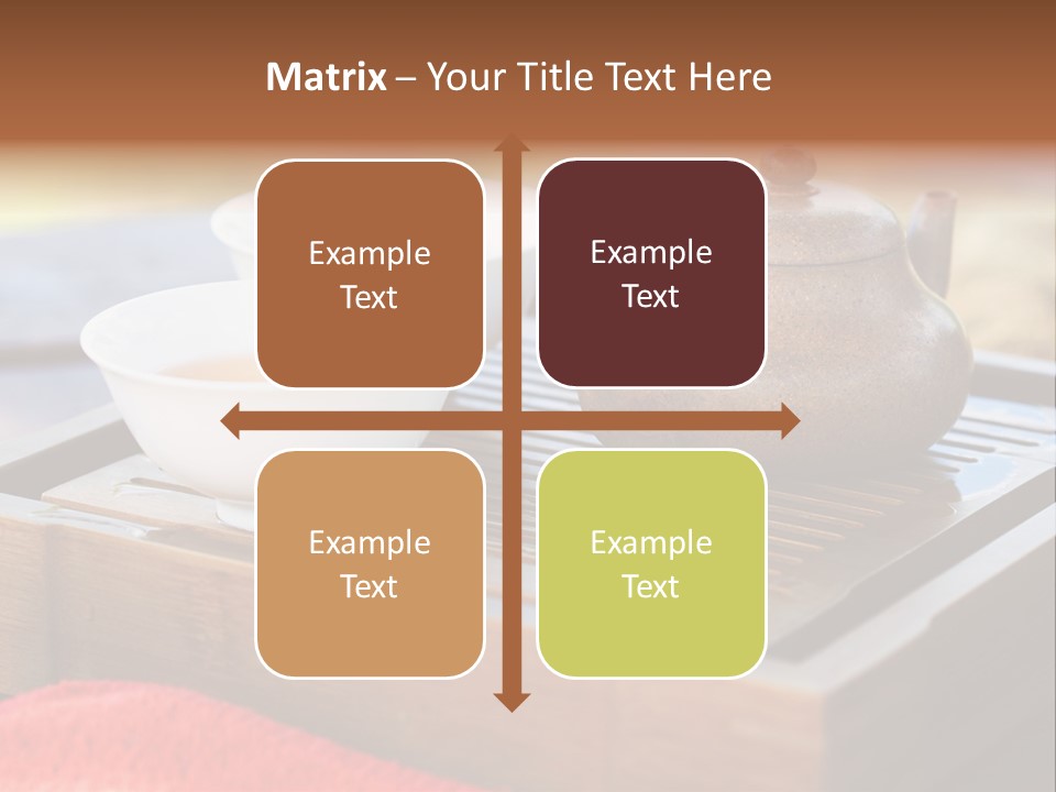 Japan Meditation Kettle PowerPoint Template