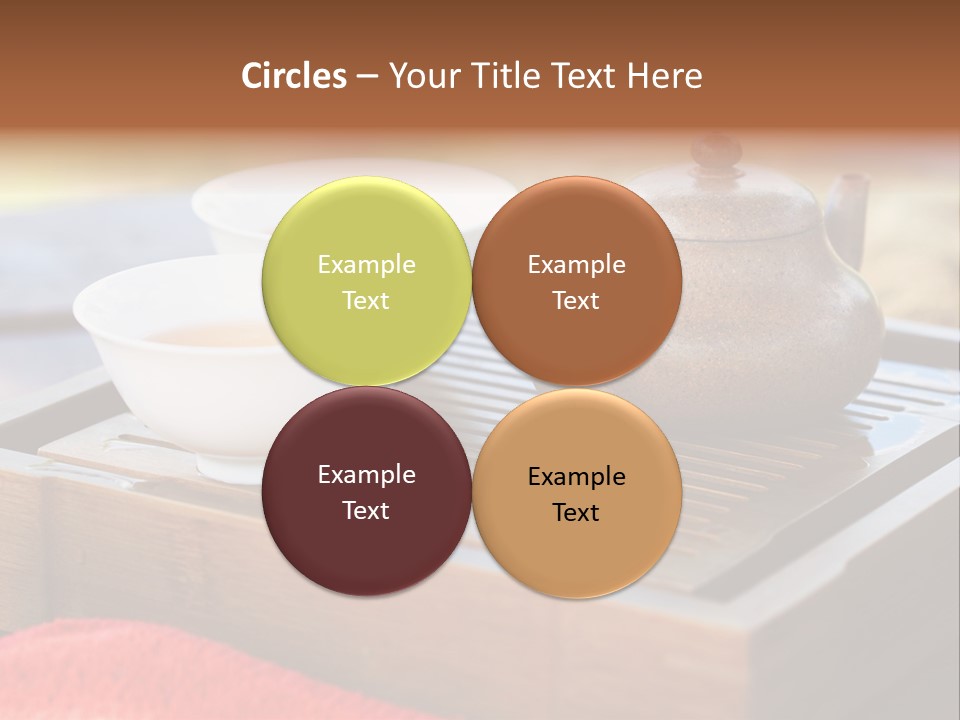 Japan Meditation Kettle PowerPoint Template