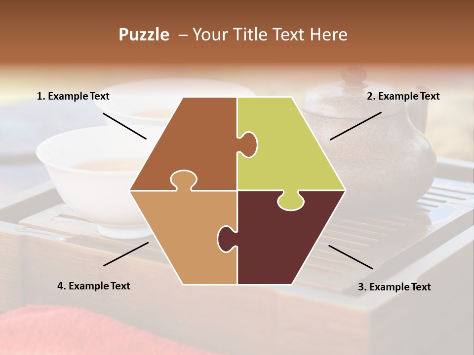 Japan Meditation Kettle PowerPoint Template