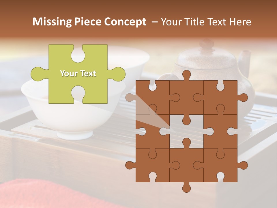 Japan Meditation Kettle PowerPoint Template