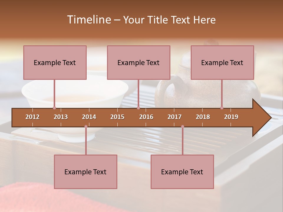 Japan Meditation Kettle PowerPoint Template