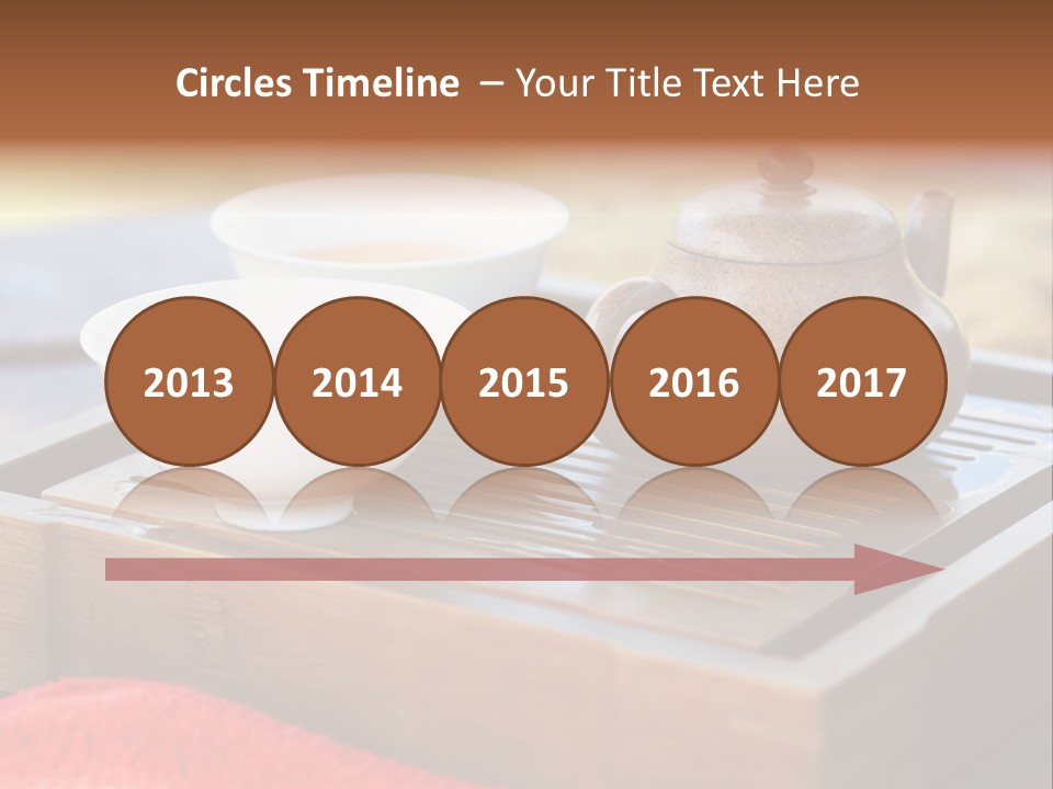 Japan Meditation Kettle PowerPoint Template