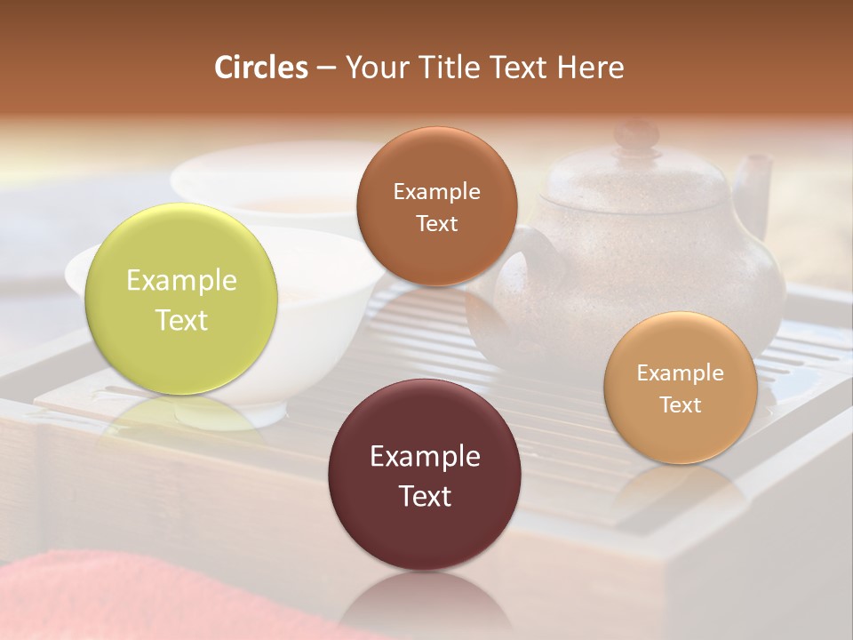 Japan Meditation Kettle PowerPoint Template