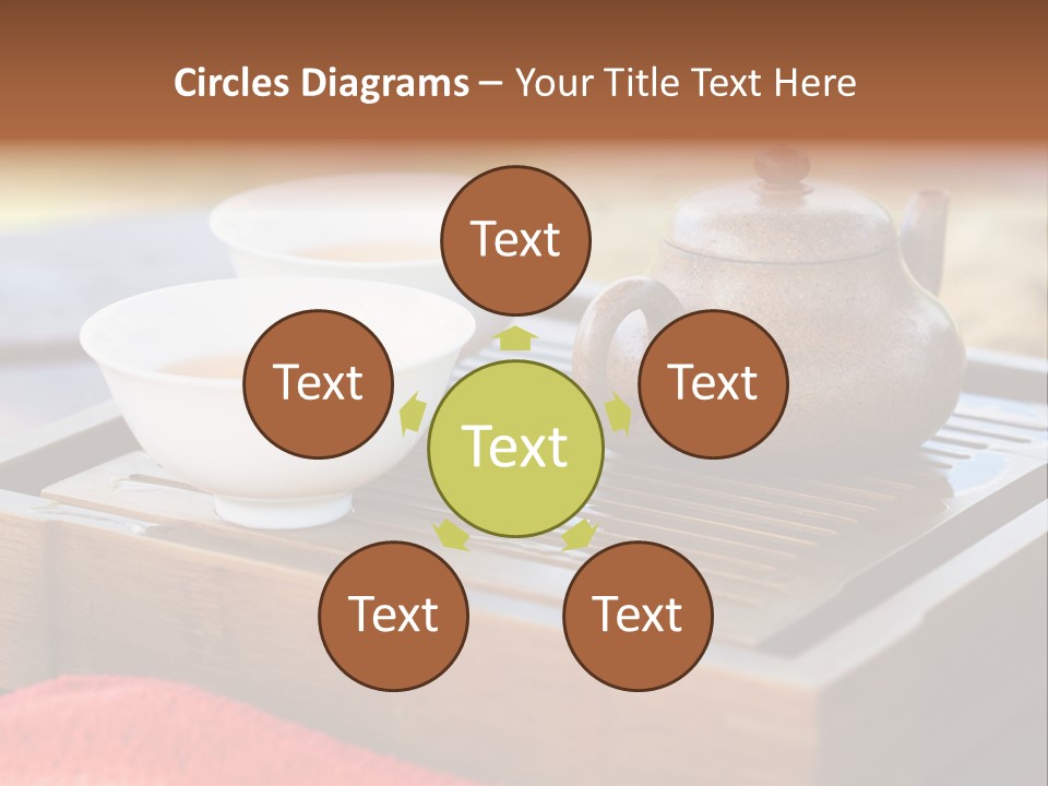 Japan Meditation Kettle PowerPoint Template