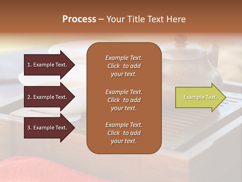 Japan Meditation Kettle PowerPoint Template