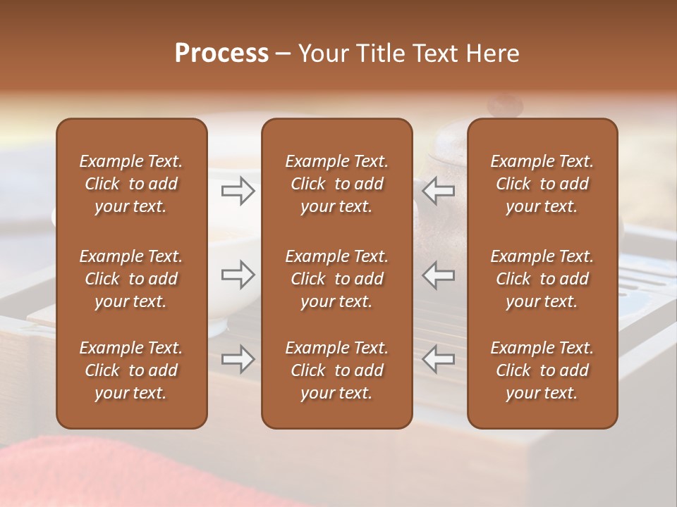 Japan Meditation Kettle PowerPoint Template