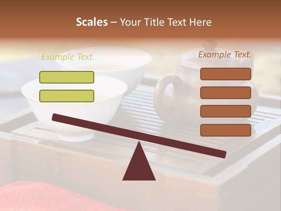 Japan Meditation Kettle PowerPoint Template