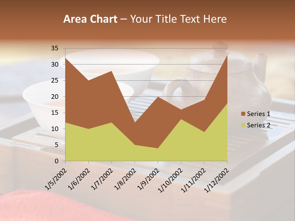 Japan Meditation Kettle PowerPoint Template