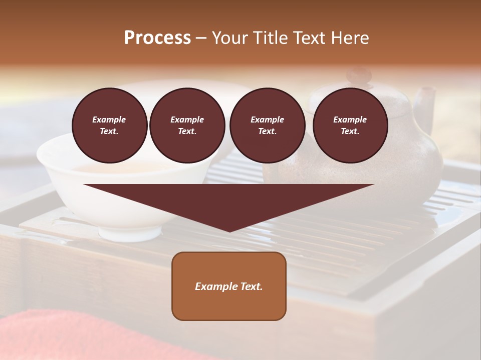 Japan Meditation Kettle PowerPoint Template