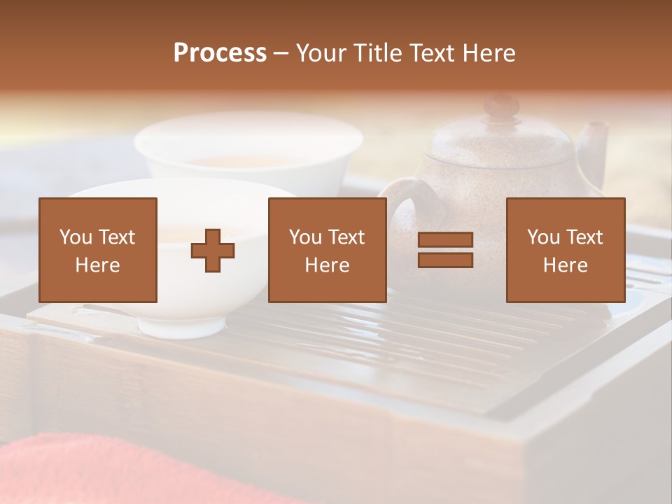 Japan Meditation Kettle PowerPoint Template