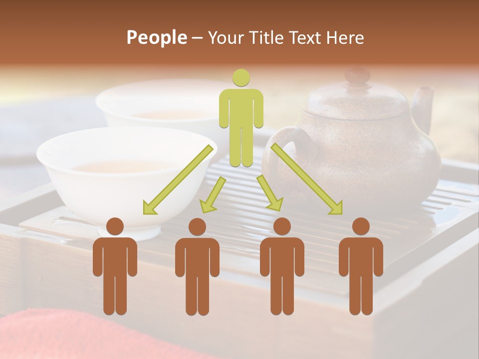 Japan Meditation Kettle PowerPoint Template