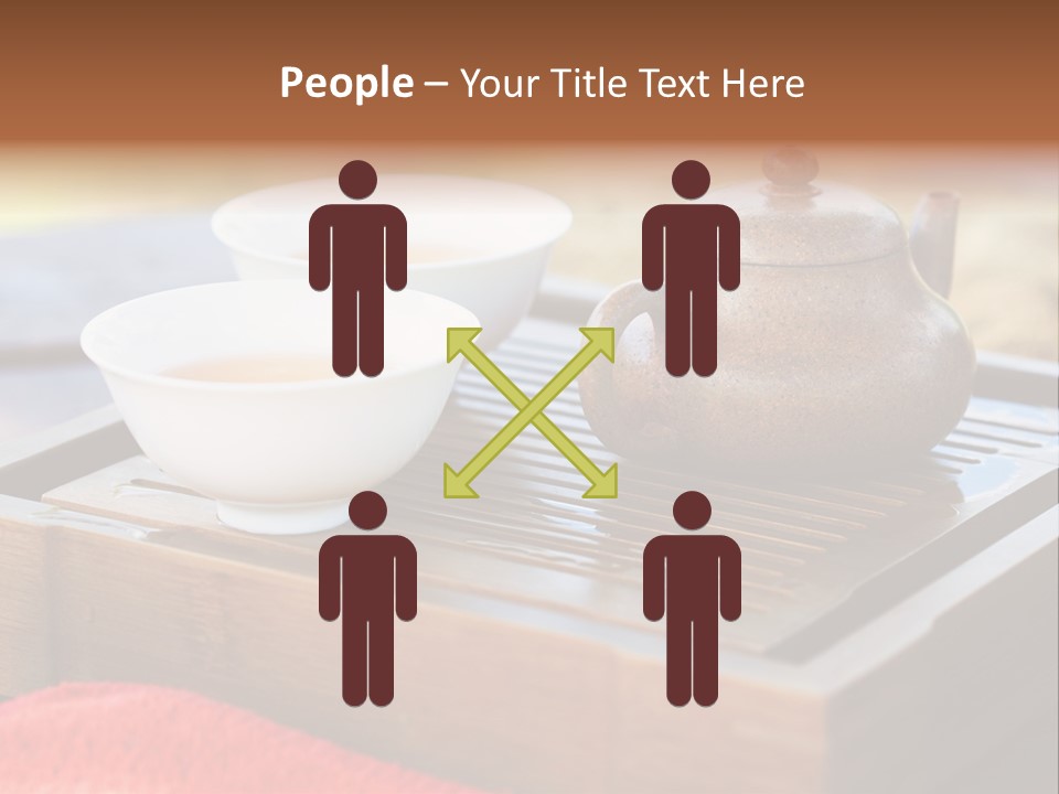 Japan Meditation Kettle PowerPoint Template