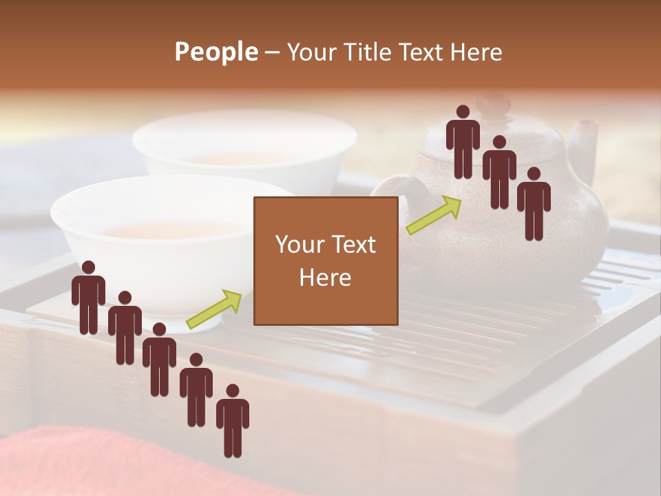 Japan Meditation Kettle PowerPoint Template