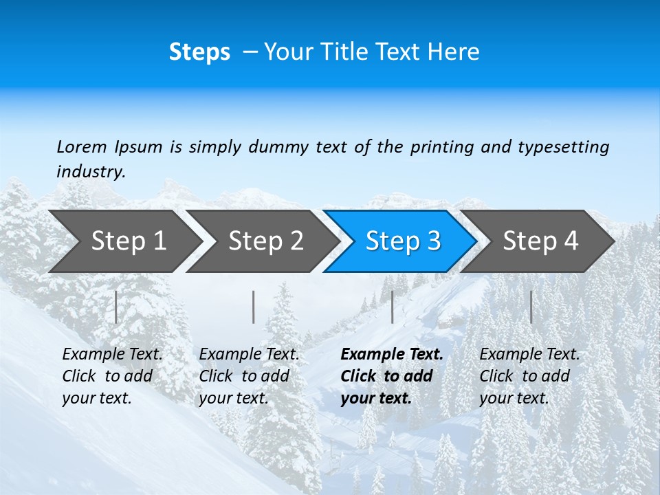 Nature Sport Panorama PowerPoint Template