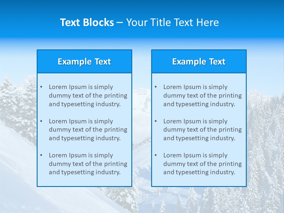 Nature Sport Panorama PowerPoint Template