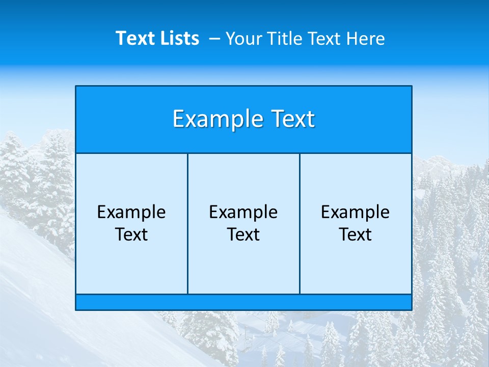Nature Sport Panorama PowerPoint Template