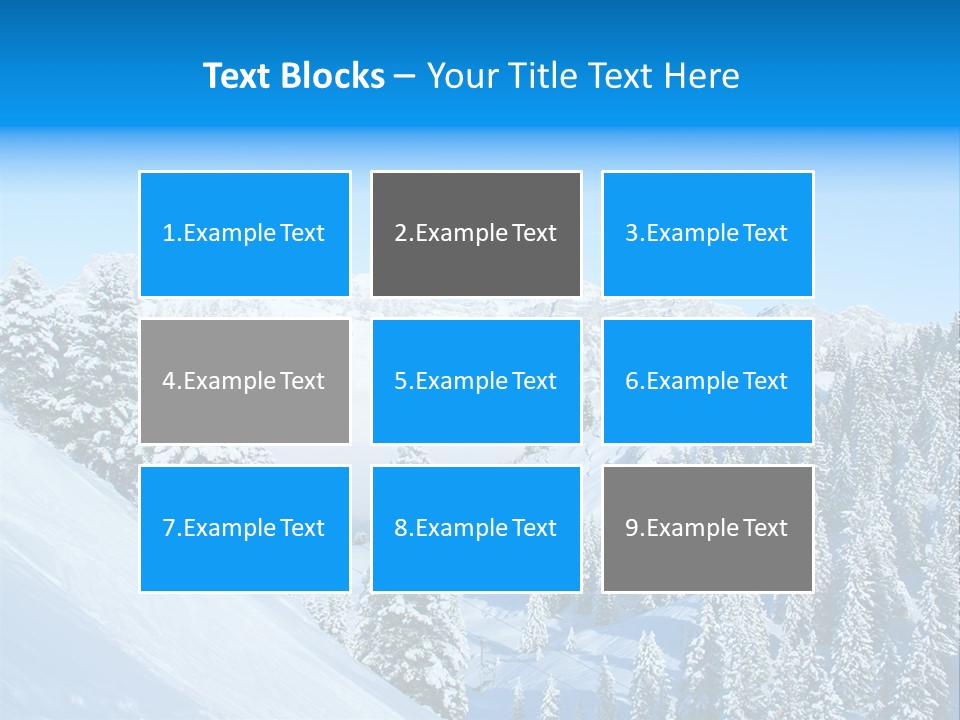 Nature Sport Panorama PowerPoint Template