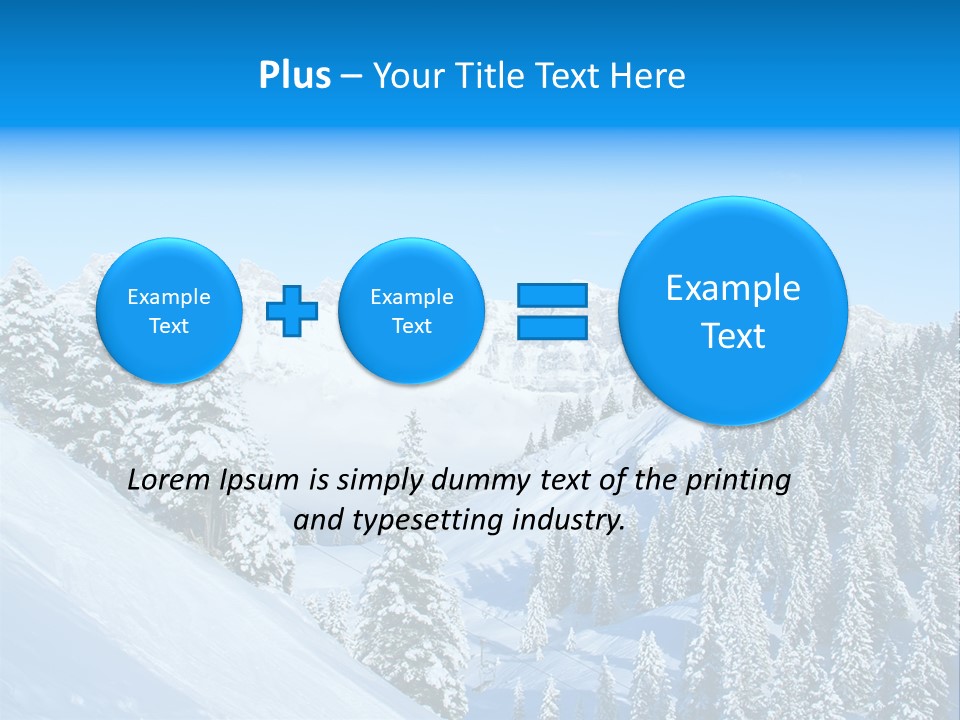 Nature Sport Panorama PowerPoint Template