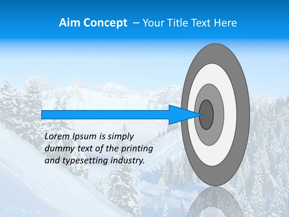 Nature Sport Panorama PowerPoint Template