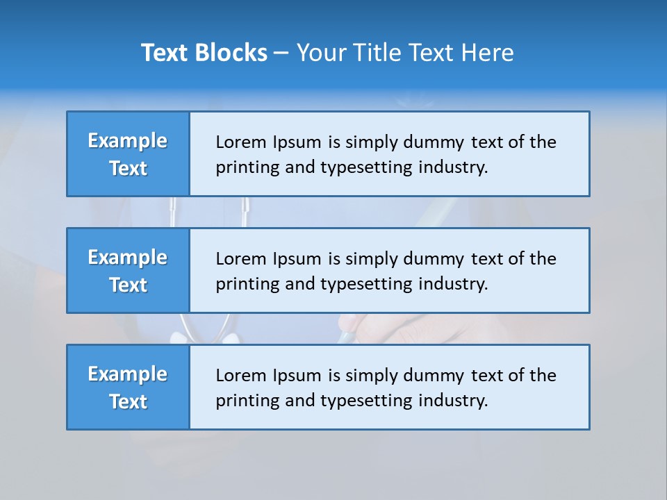 Clinical Practitioner Notice PowerPoint Template