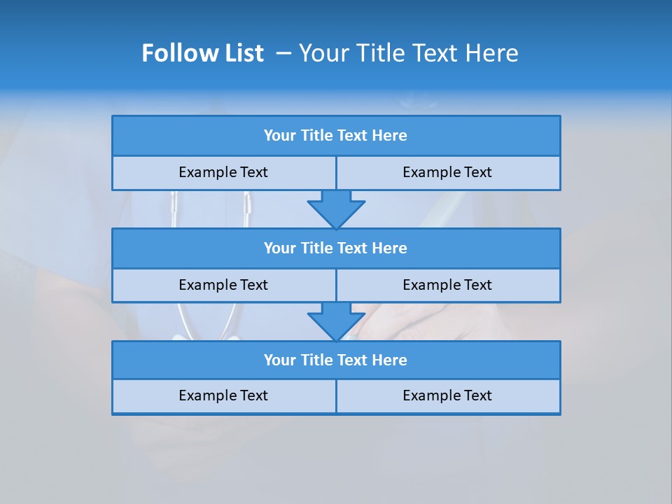 Clinical Practitioner Notice PowerPoint Template