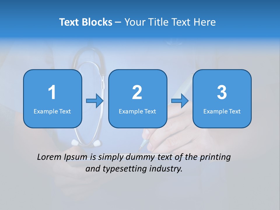 Clinical Practitioner Notice PowerPoint Template