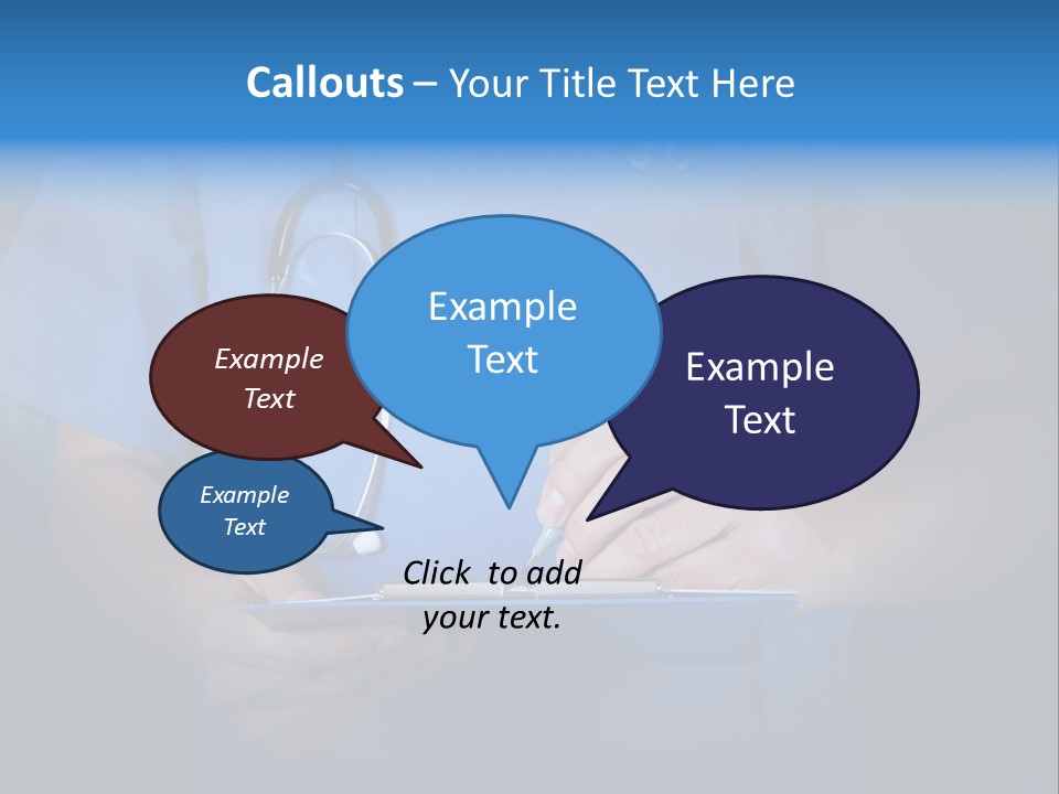 Clinical Practitioner Notice PowerPoint Template