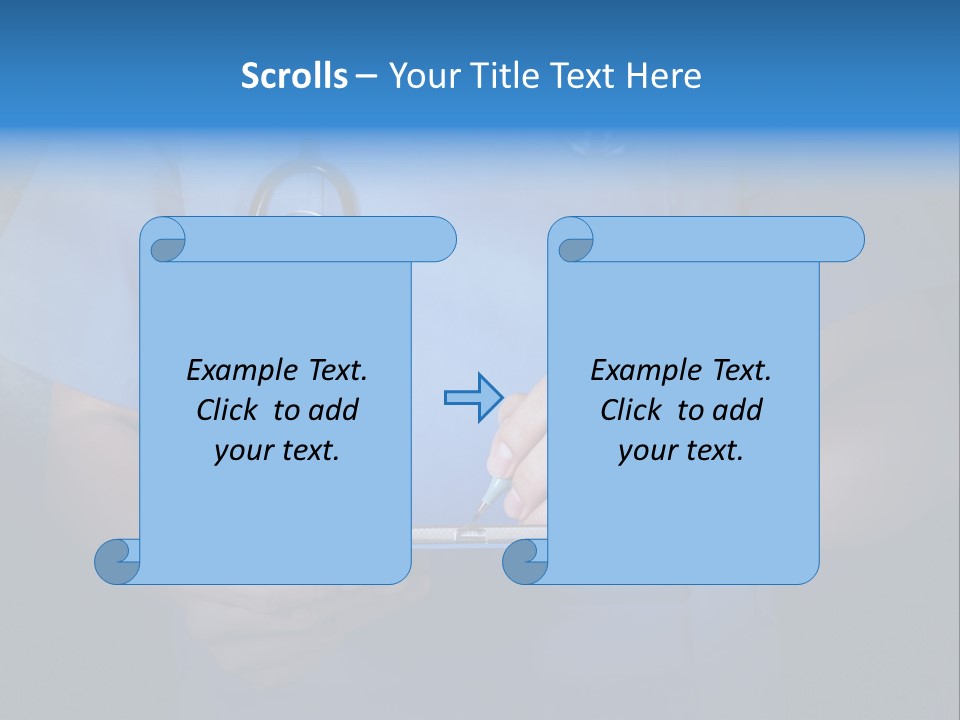 Clinical Practitioner Notice PowerPoint Template