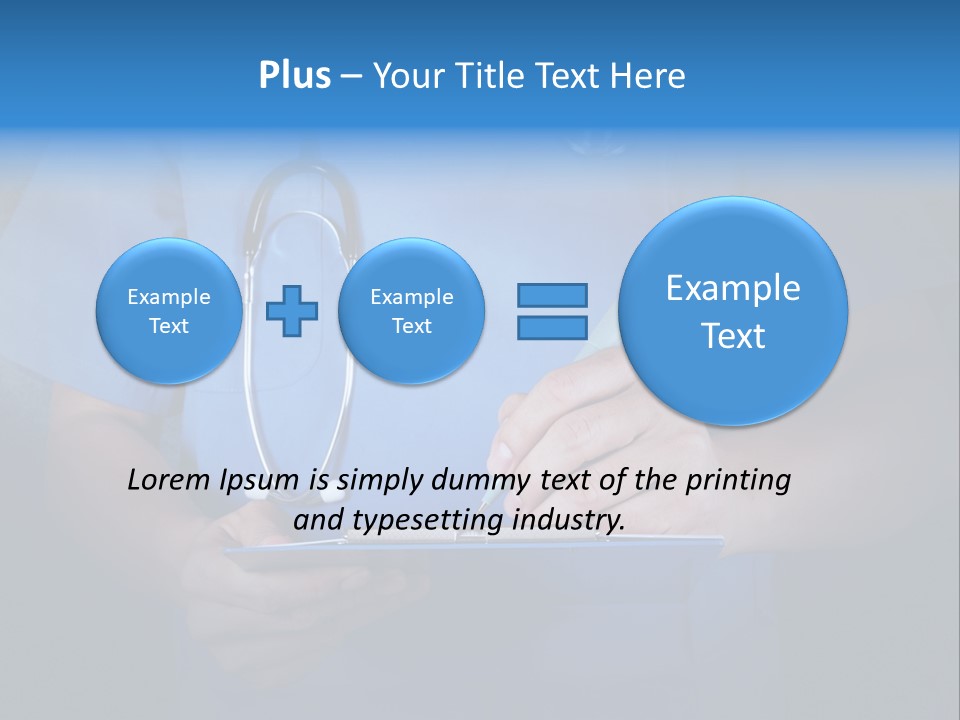 Clinical Practitioner Notice PowerPoint Template