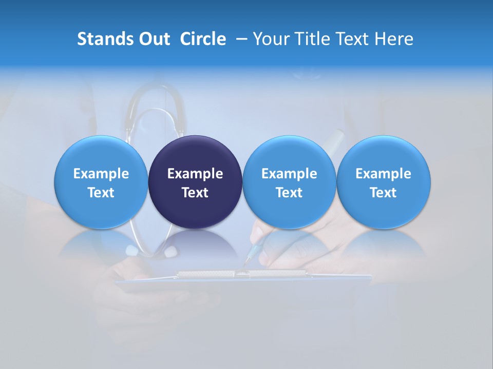 Clinical Practitioner Notice PowerPoint Template