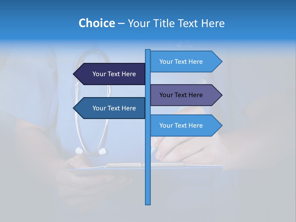 Clinical Practitioner Notice PowerPoint Template
