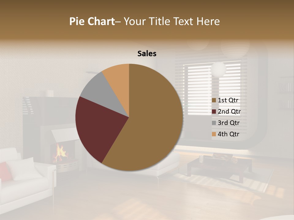 Graph Chalk Fund PowerPoint Template