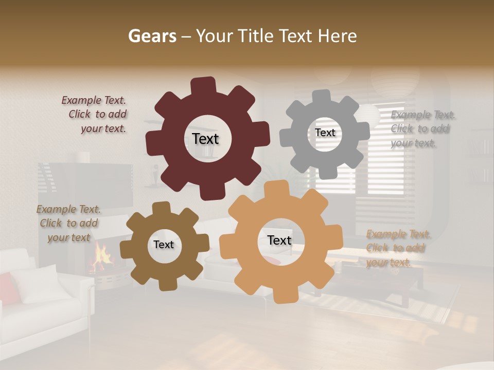 Graph Chalk Fund PowerPoint Template