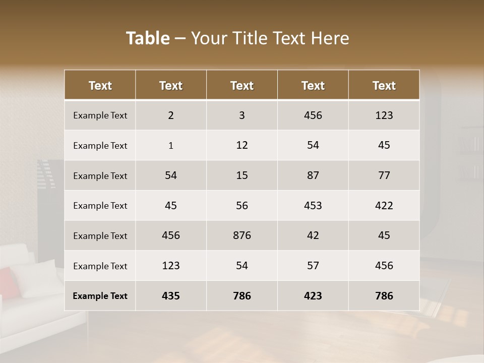 Graph Chalk Fund PowerPoint Template