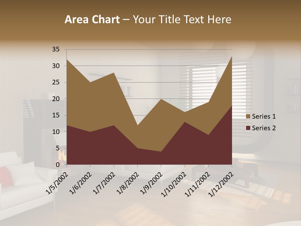 Graph Chalk Fund PowerPoint Template