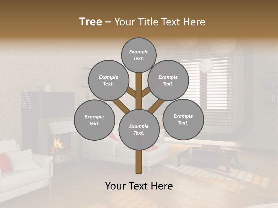 Graph Chalk Fund PowerPoint Template