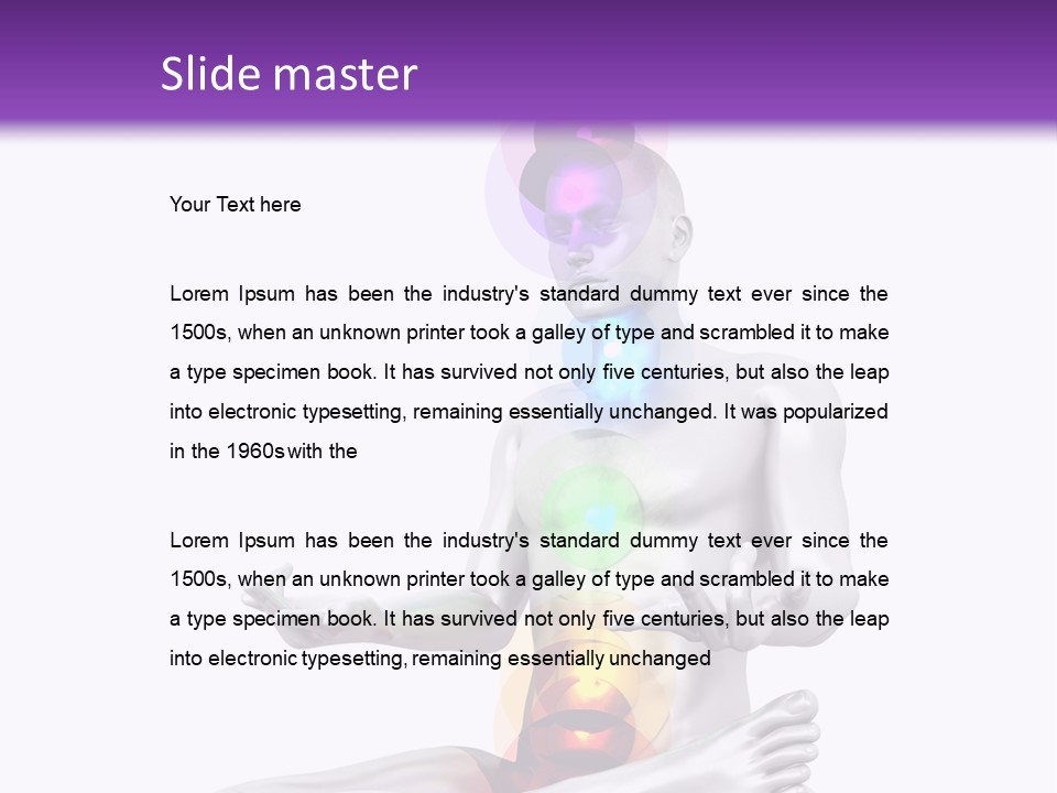 Concentration Lotus Esoteric PowerPoint Template