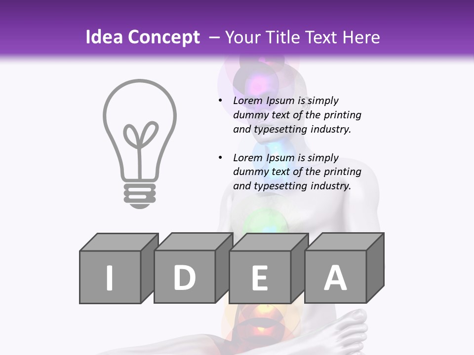 Concentration Lotus Esoteric PowerPoint Template