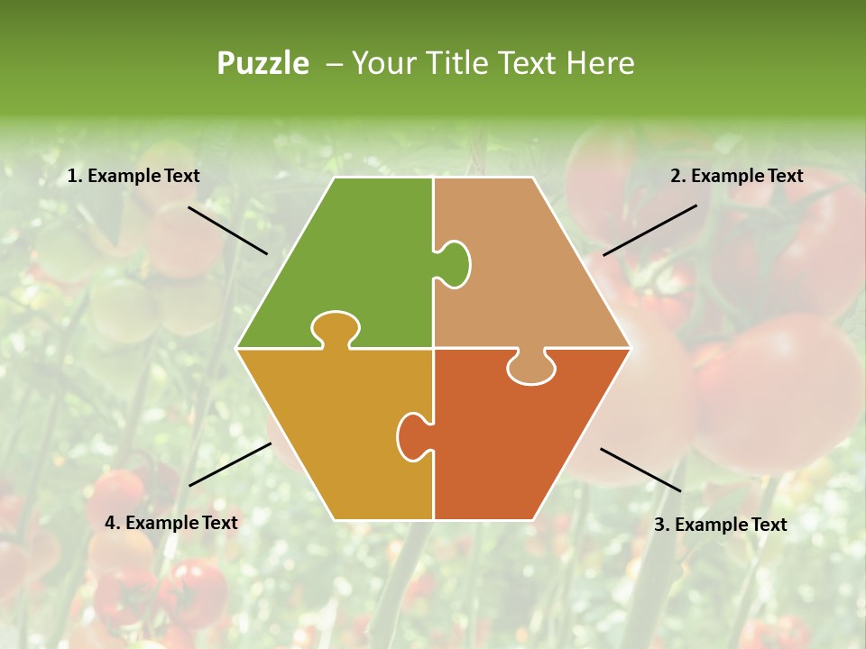 Greenhouse Gardens Farm PowerPoint Template