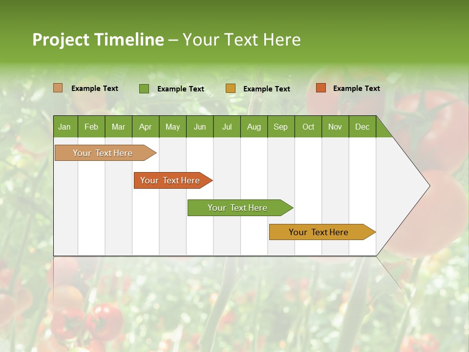 Greenhouse Gardens Farm PowerPoint Template
