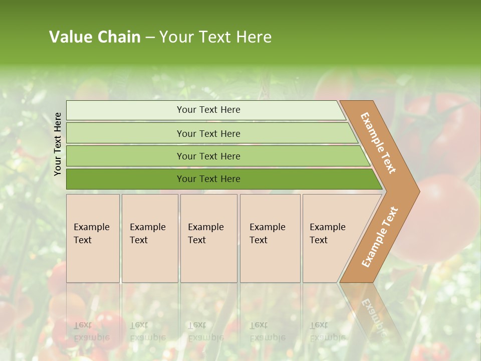 Greenhouse Gardens Farm PowerPoint Template