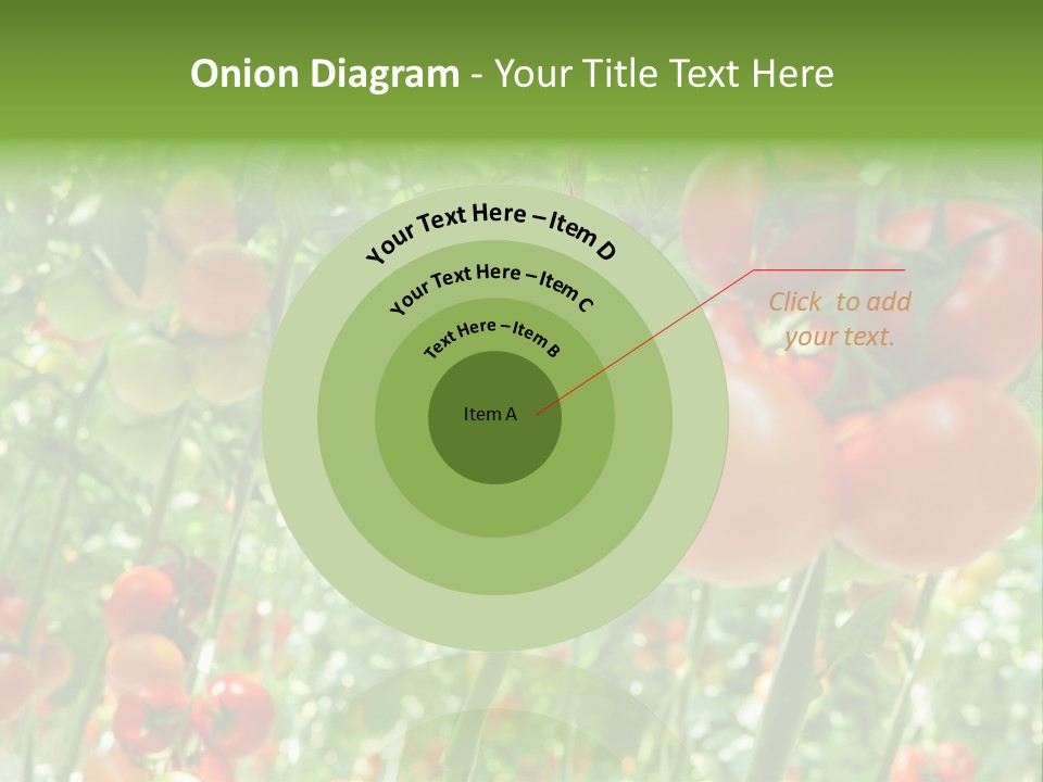 Greenhouse Gardens Farm PowerPoint Template