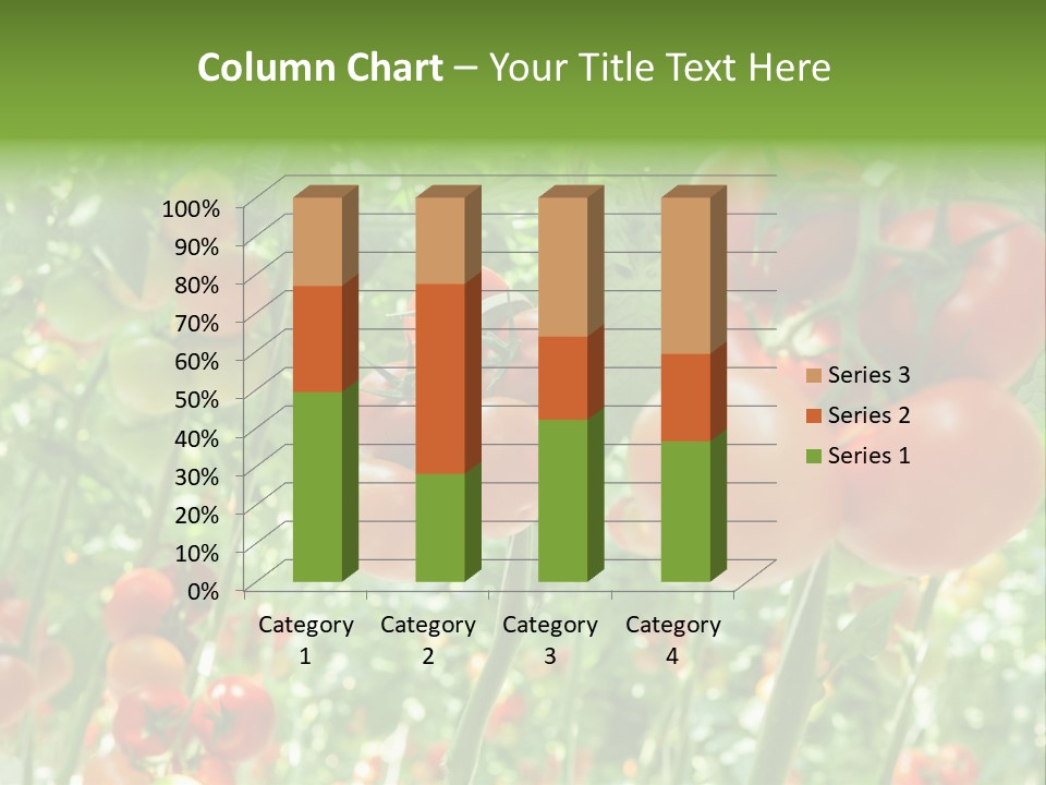 Greenhouse Gardens Farm PowerPoint Template
