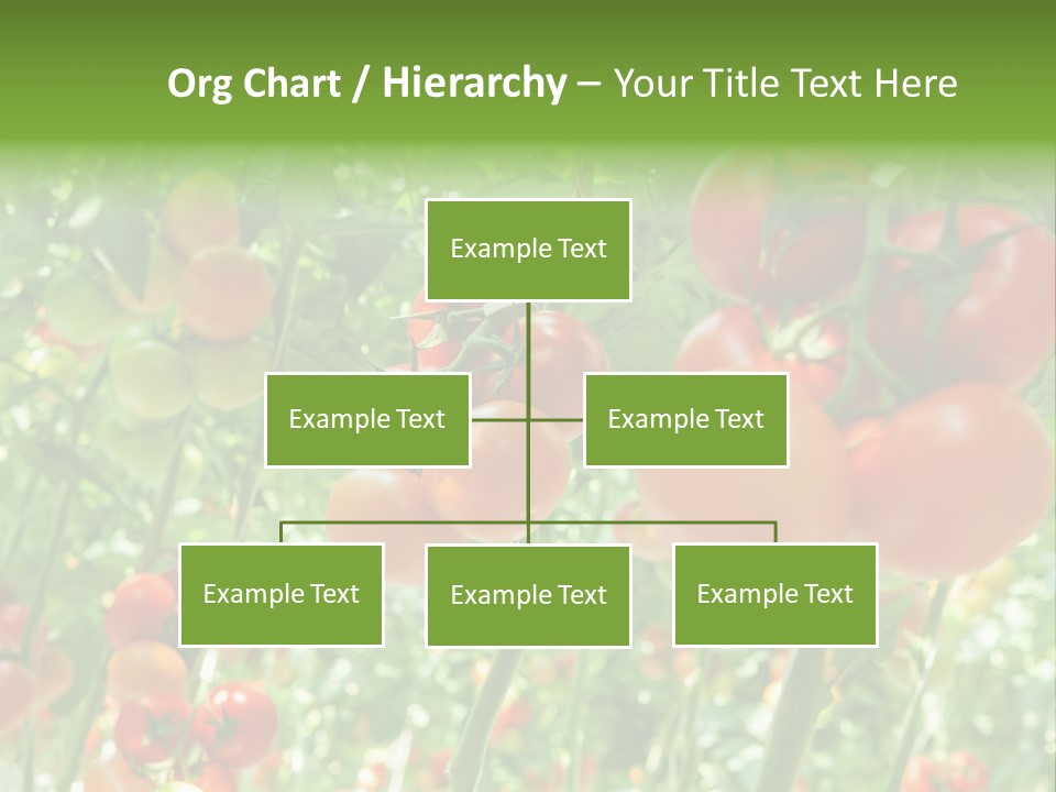 Greenhouse Gardens Farm PowerPoint Template