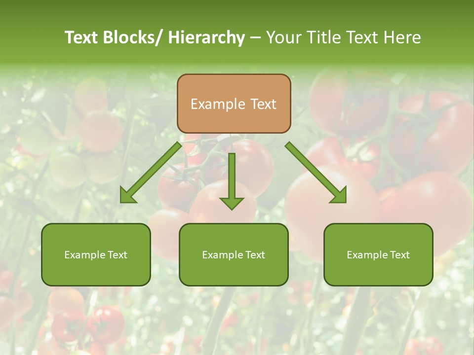 Greenhouse Gardens Farm PowerPoint Template