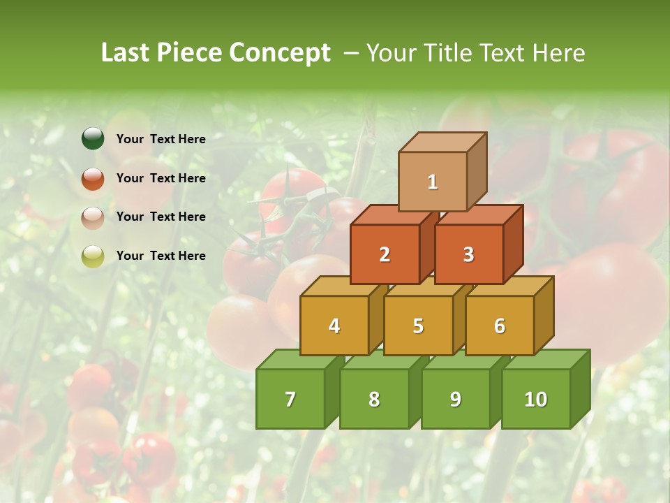 Greenhouse Gardens Farm PowerPoint Template