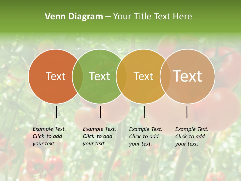 Greenhouse Gardens Farm PowerPoint Template